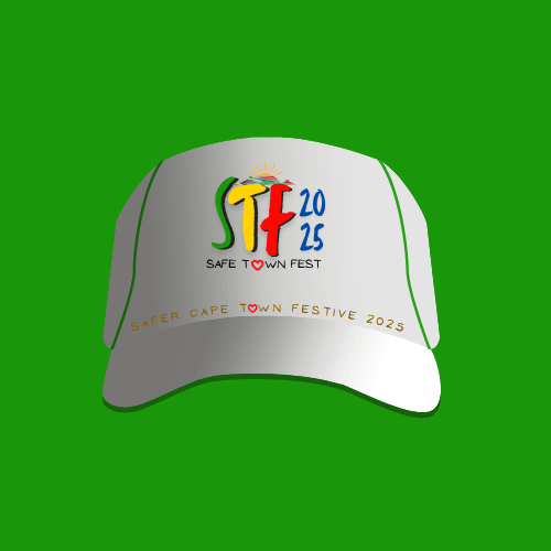 STF Peak Cap Green Stripe